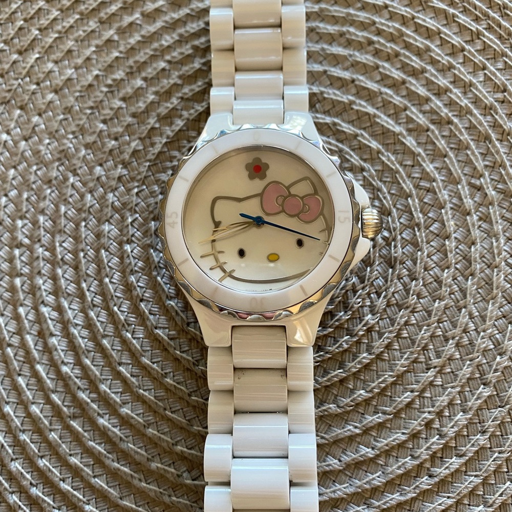 Hello Kitty Kimora Lee Simmons Ceramic Watch
